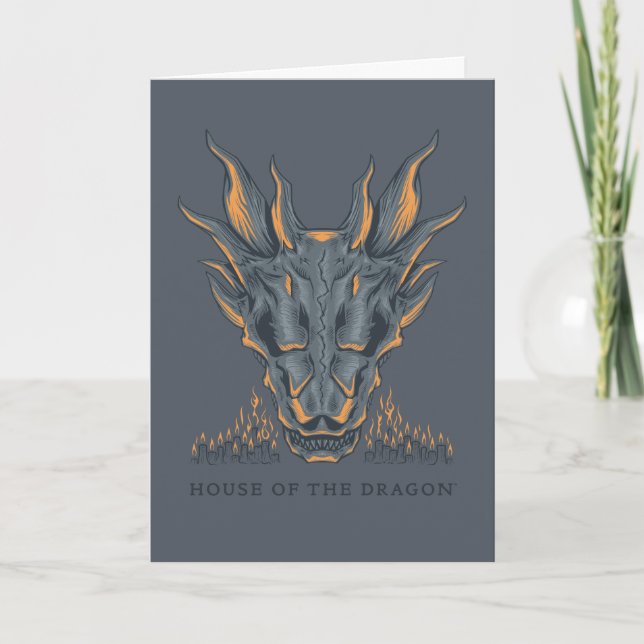 Carte MAISON DU DRAGON | Altar à bougie de Balerion (Devant)