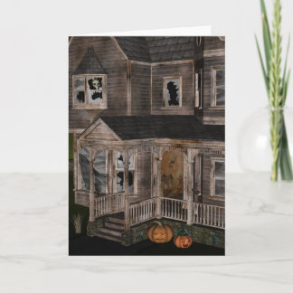 Carte Maison haunted