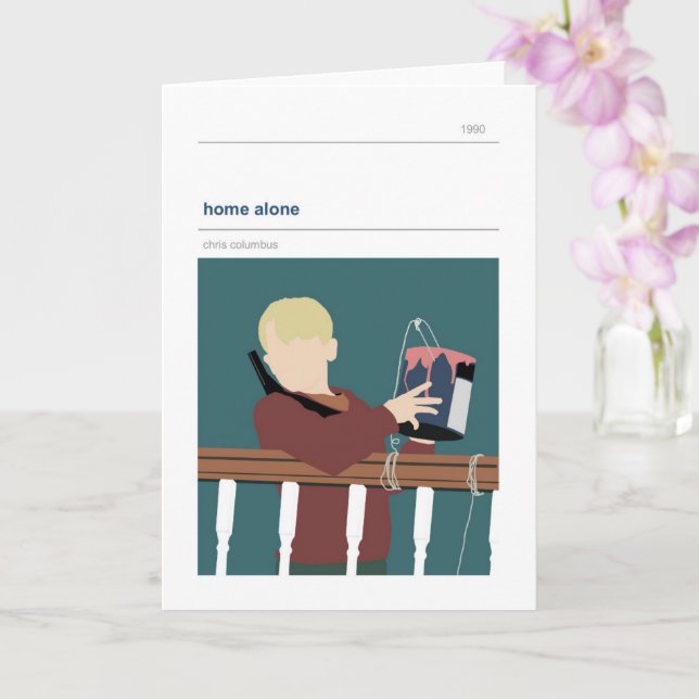 Carte Maison seule (Orchidée)