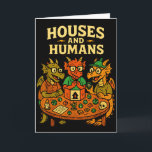 Carte Maisons Et Humains Drôle De Rpg Geek Nerd Gamers H<br><div class="desc">Maisons Et Humains Drôle De Rpg Geek Nerd Gamers Hommes Femmes Enfants</div>