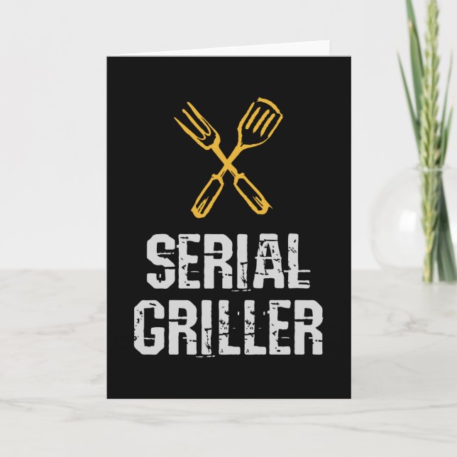 Carte Maître de grill Grill BBQ ustensiles de grillade (Devant)