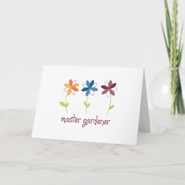 Carte Maître Gardener (Devant)