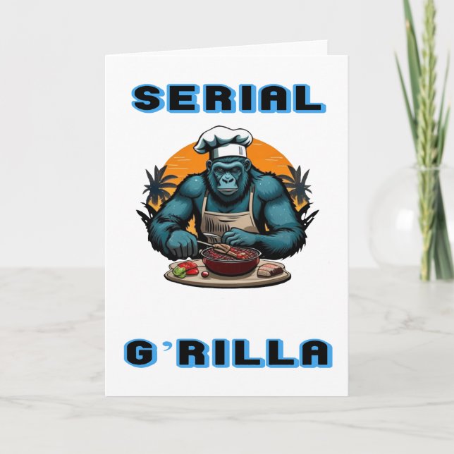 Carte Maître sériel G'rilla Fun Pun Griller BBQ (Devant)