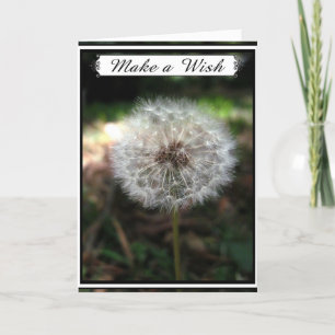 Carte Make a Wish - Greeting Card