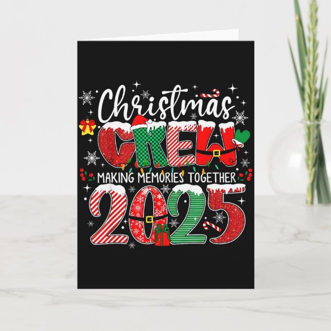 Carte Making Memories Together Xmas Pajamas Family Chris (Devant)