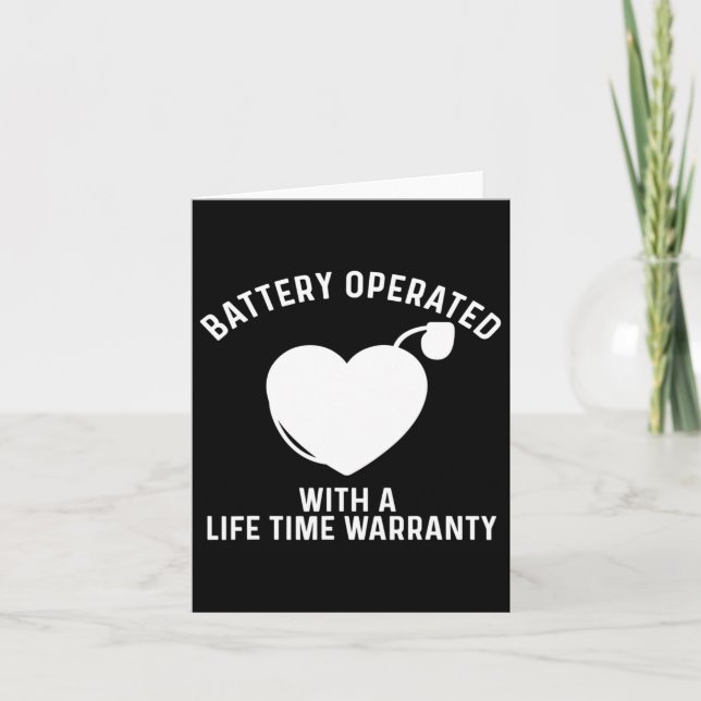 Carte Maladie Cardiaque cool Pour Hommes Femmes Sensibil (Devant)