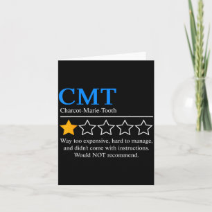 Carte Maladie de Charcot Marie Tooth Sensibilisation Cmt