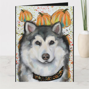 Carte Malamute d'Alaska