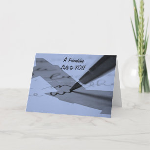 CARTE **MALGRÉ VOUS** & TOUJOURS *PENSER À VOUS*