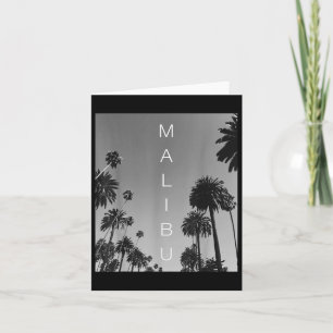 Carte Malibu Chemises Hommes Femmes Ca Malibu California