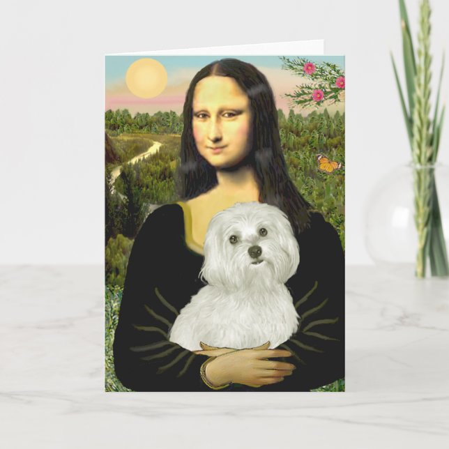 Carte Maltais 11 - Mona Lisa (Devant)