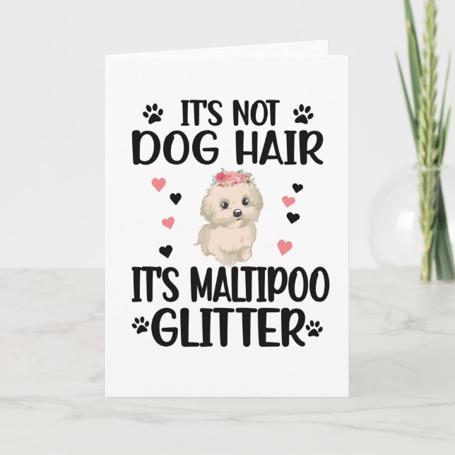 Carte Maltipoo Dog Lover Maltipoo (Devant)