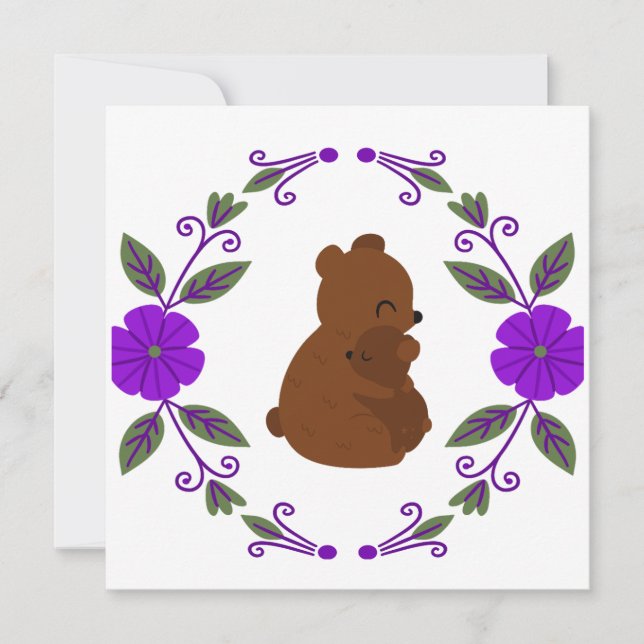 Carte "Mama Bear" (Devant)