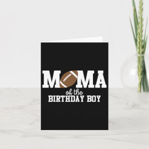 Carte Mama Of The Birthday Boy Football Lover Premier Bi
