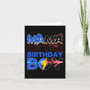 Carte Mama Of The One-a-saurus 1st Birthday Boy Dinosaur