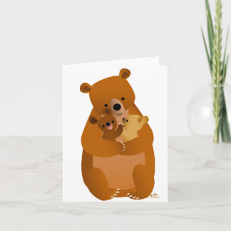 Carte Maman Bear