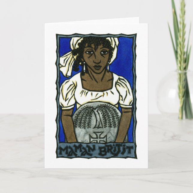 Carte Maman Brijit Greeting Card (Devant)