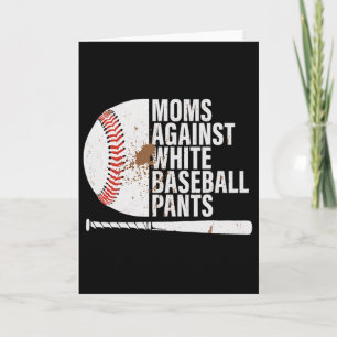 Carte Maman Bysebyll Moms drôles contre Bysebyll blanc P