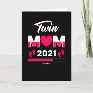 Carte Maman Chargement 2021 Twins Gift
