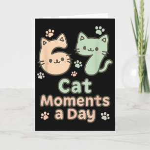 Carte Maman Chaton Chaton Mignon 6 7 Alpha Gen Argot Six