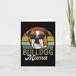 Carte Maman chien bouledogue français Maman