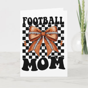 Carte Maman Coquette Footll Arc Footll Maman Fête des Mè