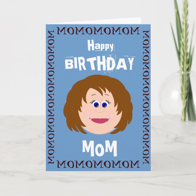 Carte Maman d'anniversaire (Devant)