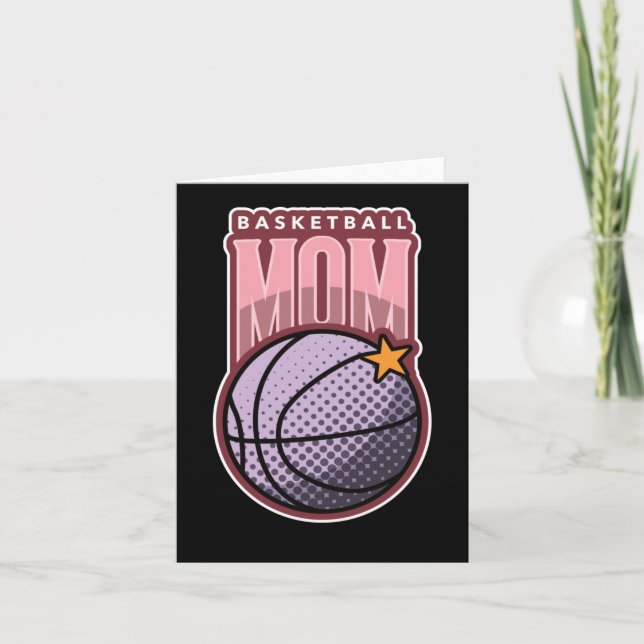 Carte Maman de basket-ball - Sport Active (Devant)