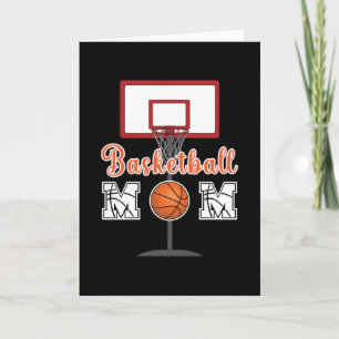 Carte Maman de basketteur