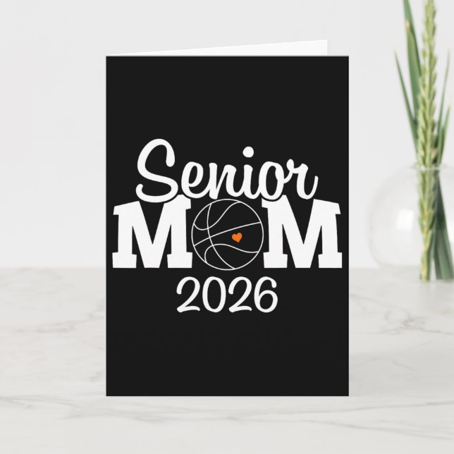 Carte Maman de basketteuse senior Cl de la promotion 202 (Devant)