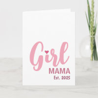 Maman de fille Ét. 2025 Cadeau de nouvelle maman