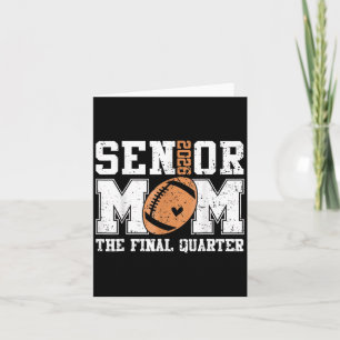 Carte Maman de football senior Maman de football Jour de