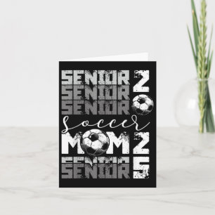Carte Maman de footballeur Senior 2025 Remise de diplôme