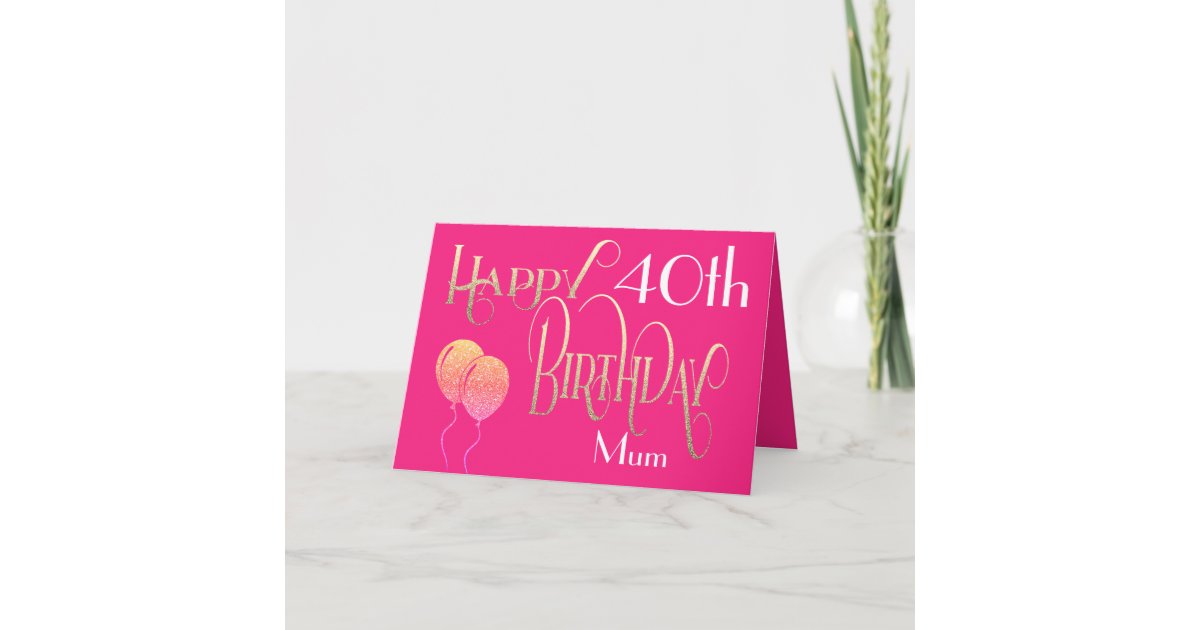 Carte Maman De Joyeux Anniversaire Tout Or De Roses Zazzle Fr