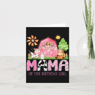 Carte Maman de la fille qui fête son anniversaire 1er an