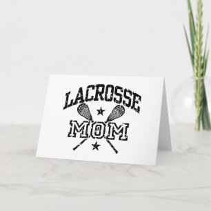 Carte Maman de lacrosse