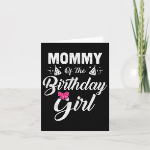 Carte Maman De L'Anniversaire Fille Fille Fille Qui Corr
