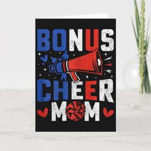 Carte Maman de pom-pom girl bonus - Maman de pom-pom gir