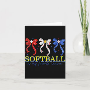 Carte Maman de softball de jour de match pour femmes mam