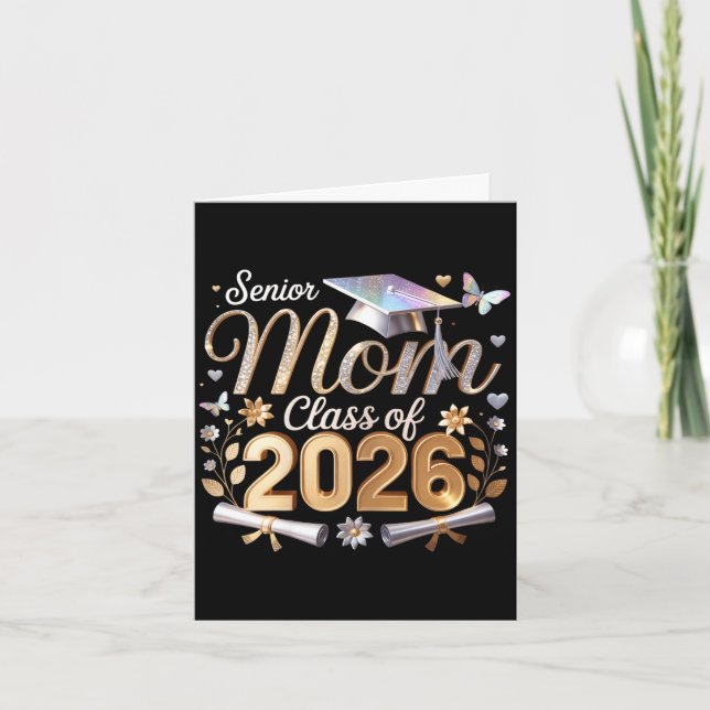Carte Maman de terminale promotion 2026  (Devant)