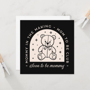 Carte Maman doit être citée grossesse vintage