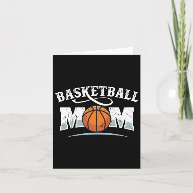 Carte Maman du basket (Devant)