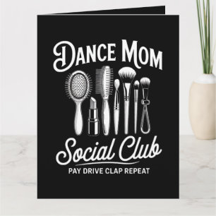 Carte Maman du club social de maman de danse