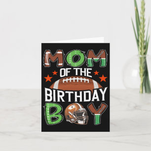 Carte Maman Du Jeu De Jeu D'Anniversaire Jour De Footbal