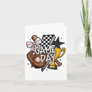 Carte Maman du jour de jeu Maman de baseball pour femme