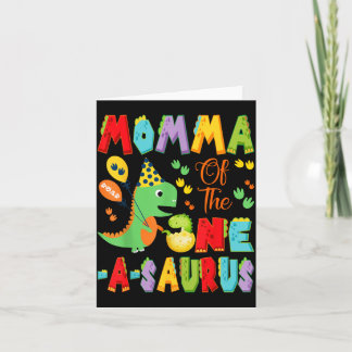 Carte Maman du One-A-Saurus pour le 1er anniversaire d'u