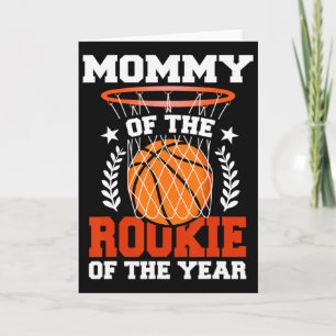 Carte Maman du rookie 1er thème d'anniversaire Sketll co