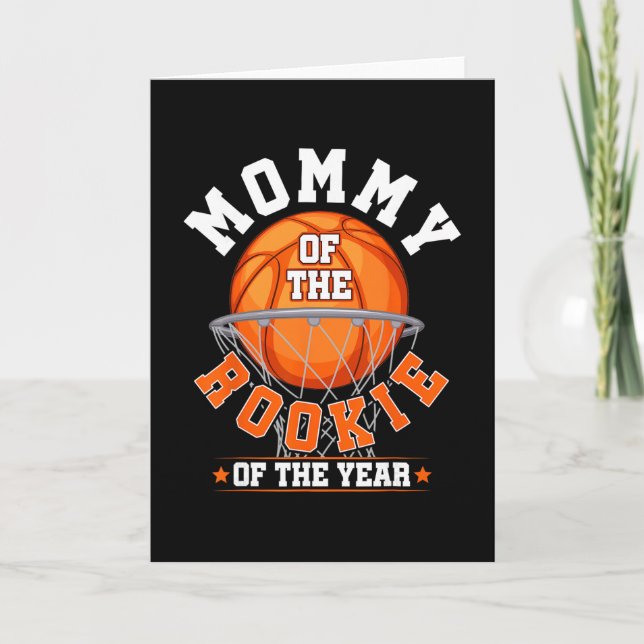 Carte Maman du rookie garçon 1er anniversaire squelette  (Devant)