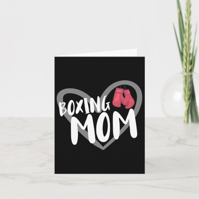 Carte Maman en boîte (Devant)