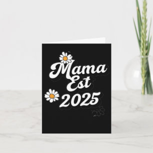 Carte Maman Est. 2025 Un Hommage Élégant À New Moms Cele